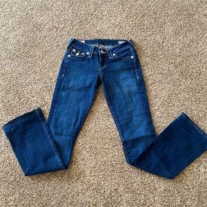Low Rise True Religion Jeans